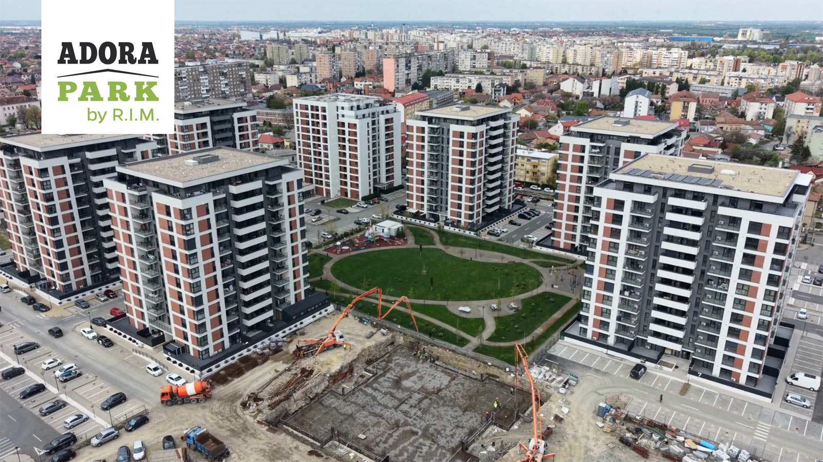Read more about the article Bloc 8 și Bloc 9: progrese importante pe șantierul Adora Park